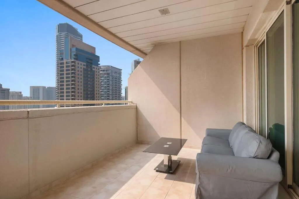 Daire Stonetree - Furnished 1Br With Spacious Balcony Dubai Birleşik Arap Emirlikleri